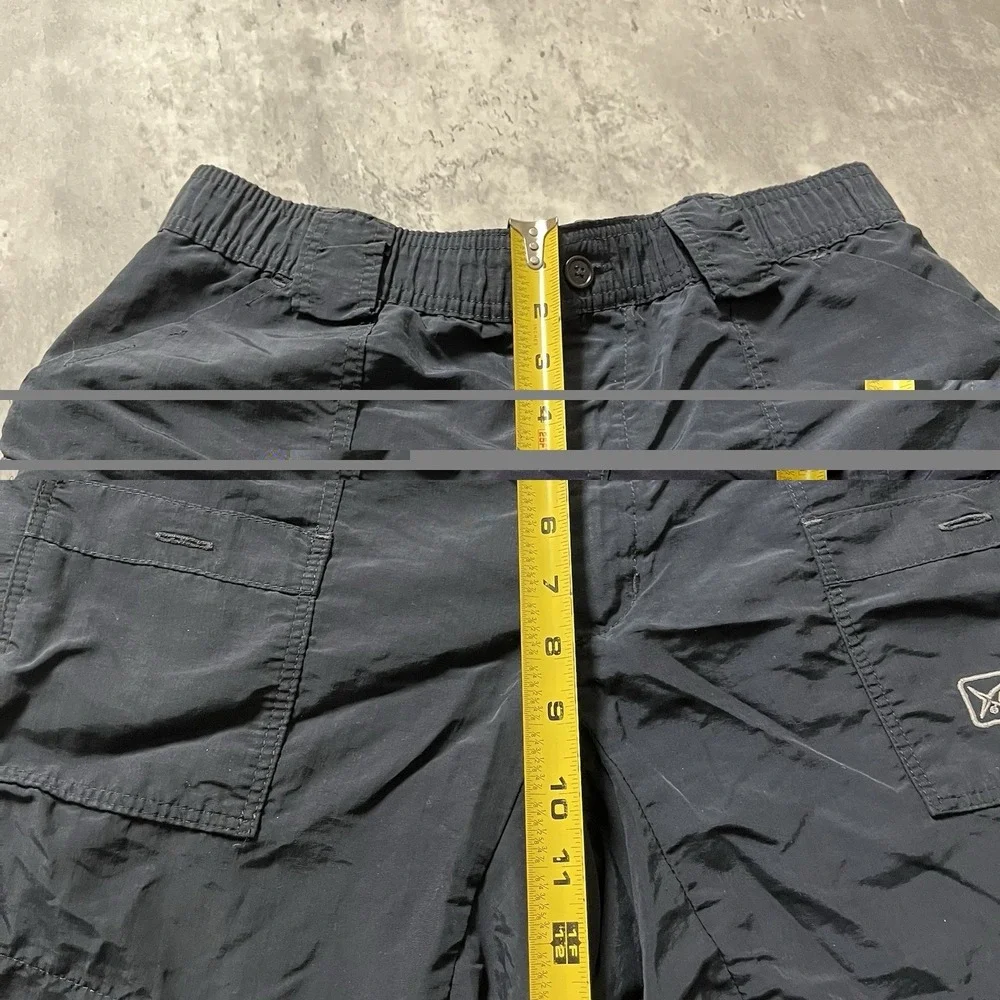 AFTCO Shorts Mens Size 28 Black Nylon Fishing Outdoor Cargo Hunting - Picture 7 of 11